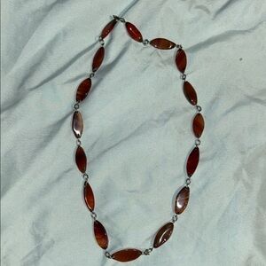 Chic Brown Beaded Necklace